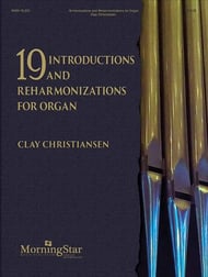 19 Introductions and Reharmonizations for Organ Organ sheet music cover Thumbnail
